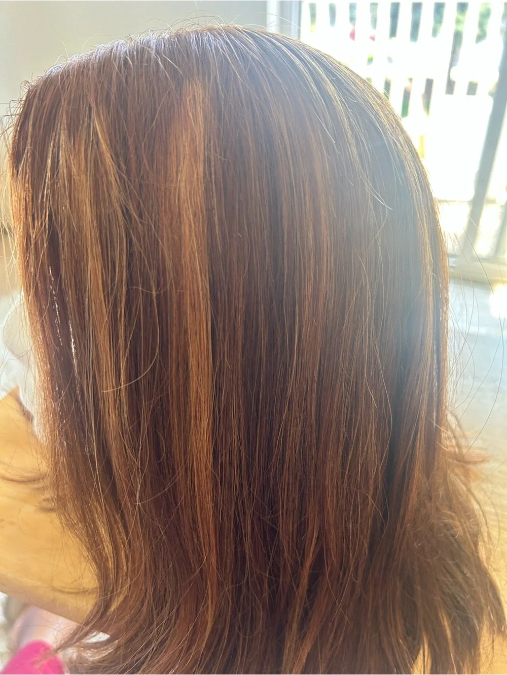 Glue-less Natural Brown Women's Wig - Soft Chestnut Tone